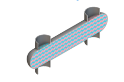 Gyroid core HEX
