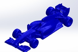 Red Bull Racing RB7 3D Scan
