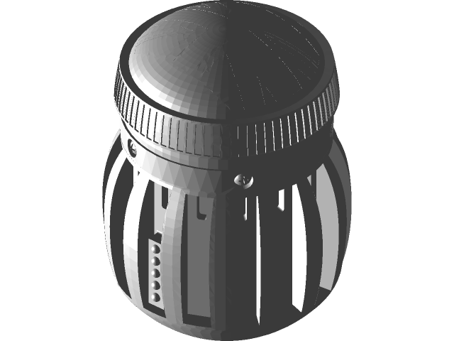 Rainbow Six Thatchers Emp Grenade 3d Cad Model Library Grabcad