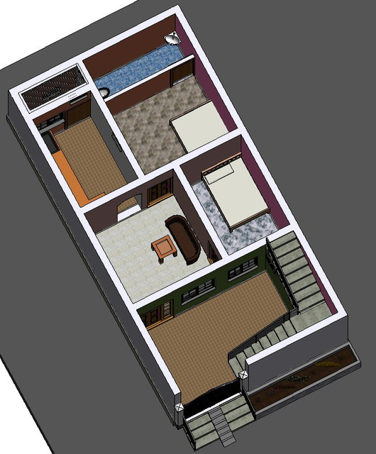 Revit Elevation design 3D CAD Model Library GrabCAD