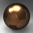 Parametric football ball model