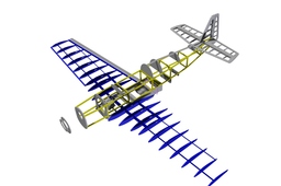 AEROMODEL Mustang P51D