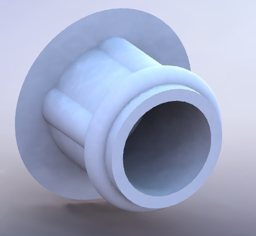 Cap for technical holes