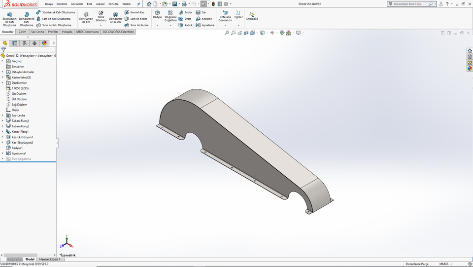 Solidworks Örnek Çizim 152
