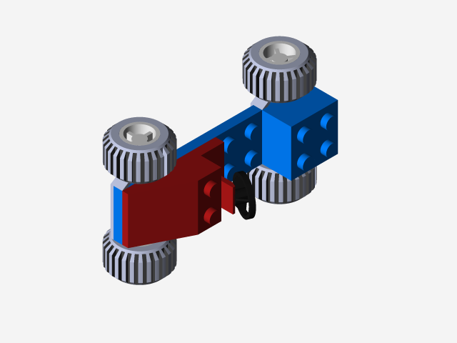 lego_car | 3D CAD Model Library | GrabCAD