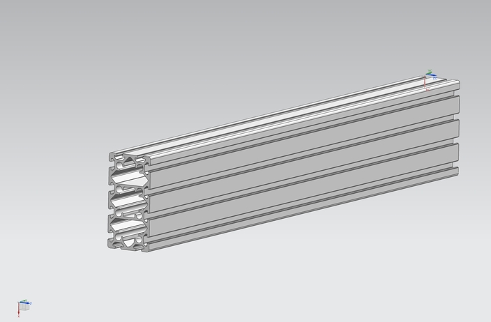 alu extrusion profile 160/80