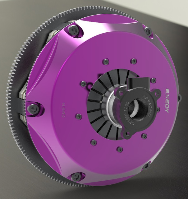EXEDY TWIN DISK CLUTCH 3D CAD Model Library GrabCAD
