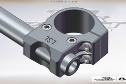 LSL Aluminium clip-ons.