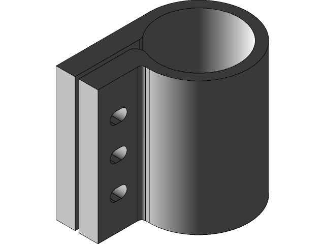 Кронштейн выносного бензонасоса SOATE 50.1139-04 | 3D CAD Model Library ...