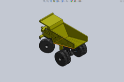 truck cat 793D toy