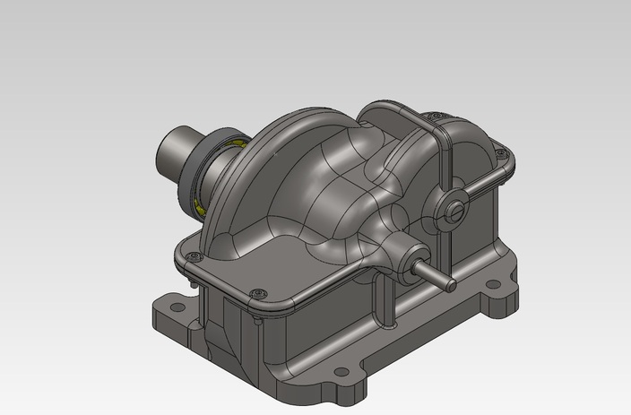 Gearbox 1:6 ratio
