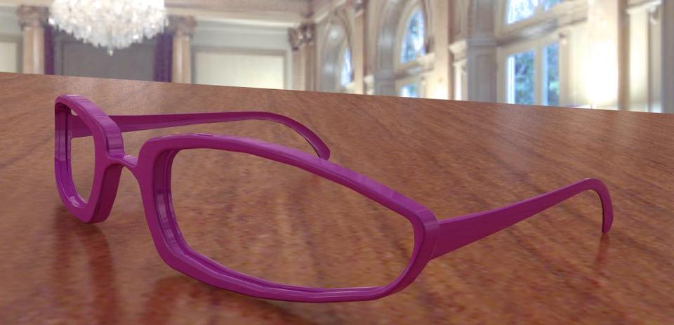 simple glass frame