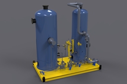 vent scrubber skid
