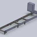 Dump truck intermediate frame