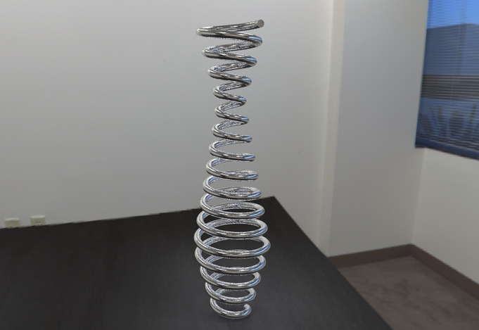 Variable Pitch and/or Outer Diameter Spring