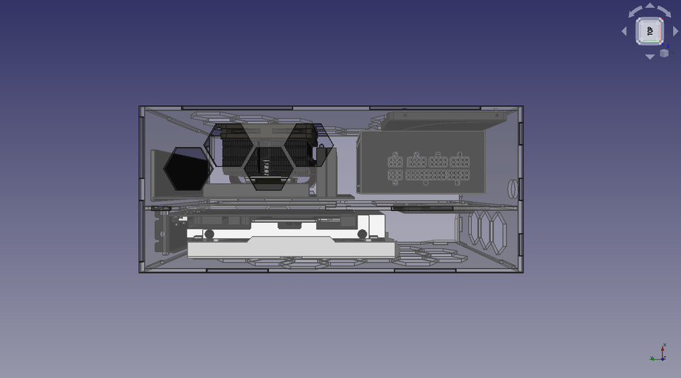 Enclosure 9L Acrylic PC Case