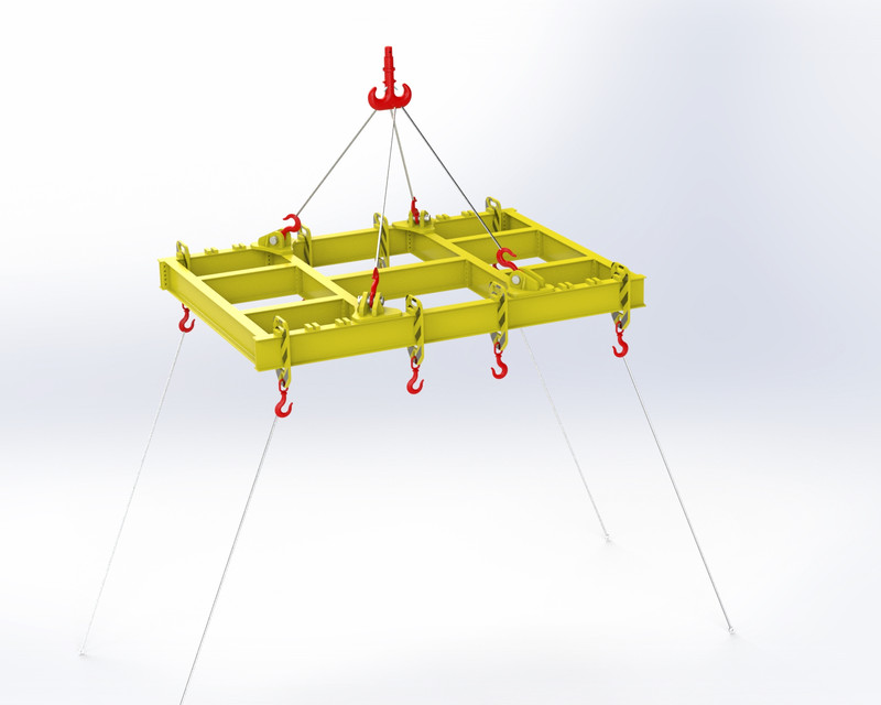 Spreader Beam 3D CAD Model Library GrabCAD
