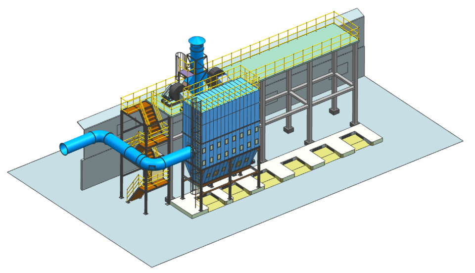 dust filter tower