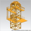 TOWER CRANE -Crane climbing segment-