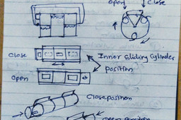 Gravity Independent Internal Sliding Cylinder Digger - For NASA Moon Mission