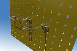 Pegboard and Hooks