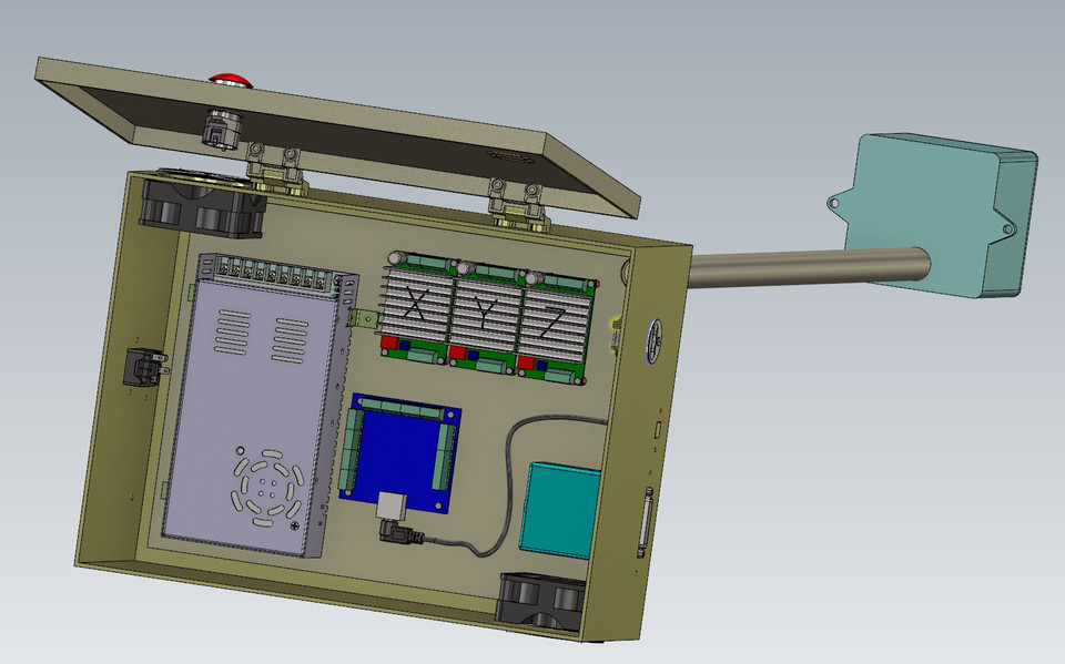 CNC electrical box