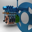 Shortcircuit brush lifting device