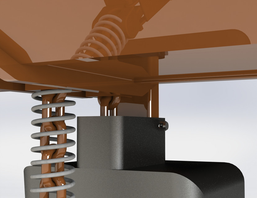 Crane Chain Hoist 3D CAD Model Library GrabCAD