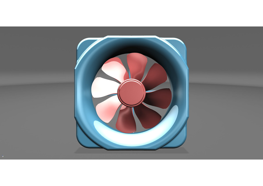 Exhaust Fan | 3D CAD Model Library | GrabCAD