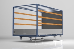 Dry freight truck body