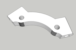 Vertex for Prusa Mendel w/ Extra Rod Clearence