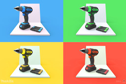 Makita In Four Colours
