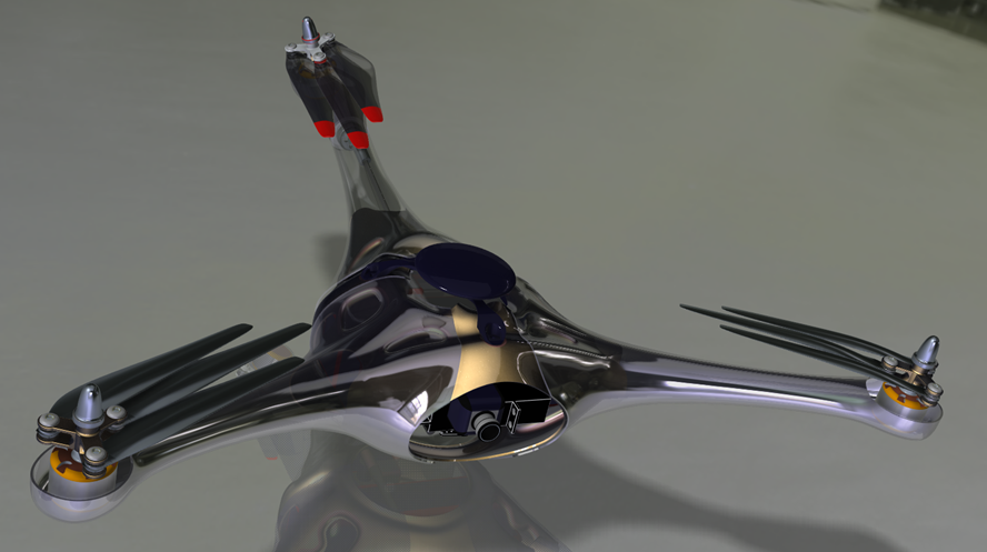 MuFly 6 Tricopter