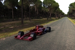 F1 aero study for 2009 rules change