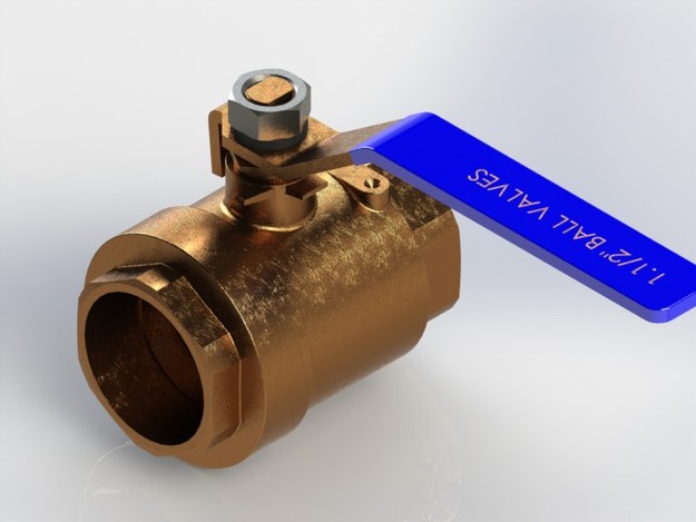 Low pressure ball valve G1.1/2"