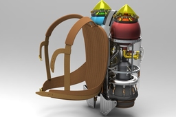 The Rocketeer Pack and Helmet