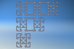 Bosch Rexroth Entire 50x50 Profiled Aluminum Family 