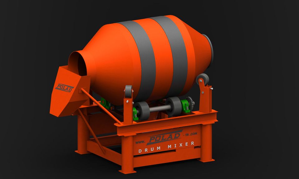 CONCRETE DRUM MIXER