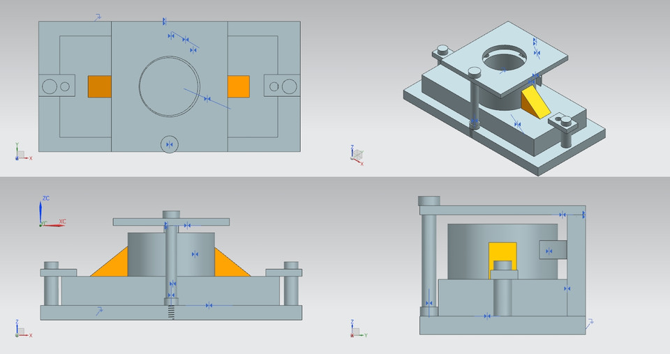 jigs, fixtures and press tools