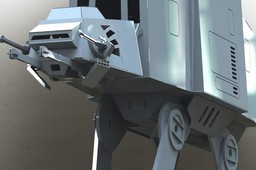 AT-AT, star wars, sheetmetal puzzle, 3d puzzle, metalcraft