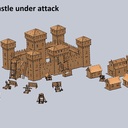 The Castle under attack