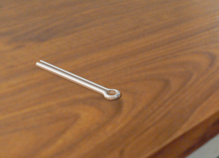 cotter pin 3D CAD Model Library GrabCAD