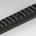Picatinny Rail With 1.5 Tube - Revised