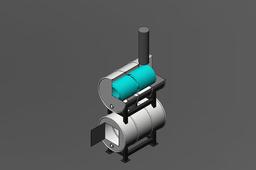 3D Barrels Water Heater