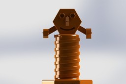 GrabCAD - Mascot, Grabby