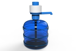 Gallon with pump