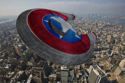 CAPTAIN AMERICA SHIELD SHIP
