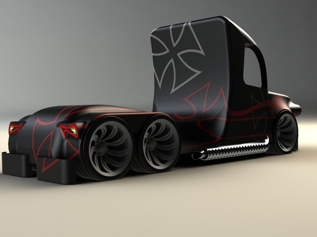 Custom truck