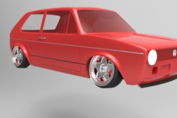 vw golf mk I. 