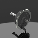 Rear Wheel Brake Assy